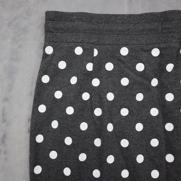 Banana Republic Skirt Womens S Black Polka dots Drawstring Stretchable Waist - Picture 11 of 16
